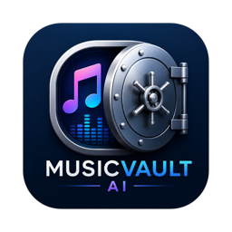 MusicVault AI app icon
